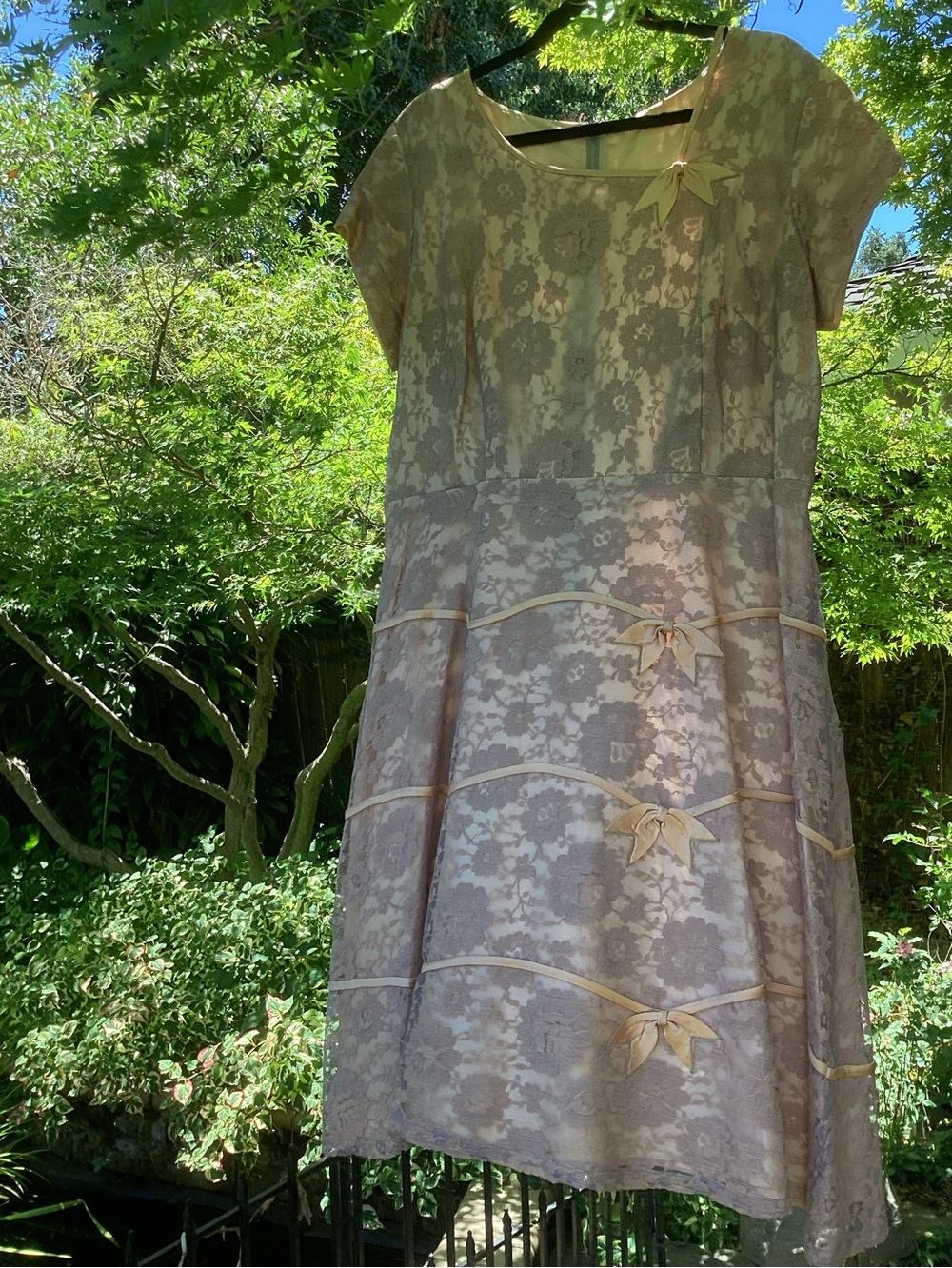 Vintage Handmade 60s Tea Dress